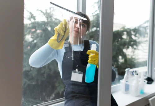 Nettoyage de vitres intérieures et extérieures à Loubillé